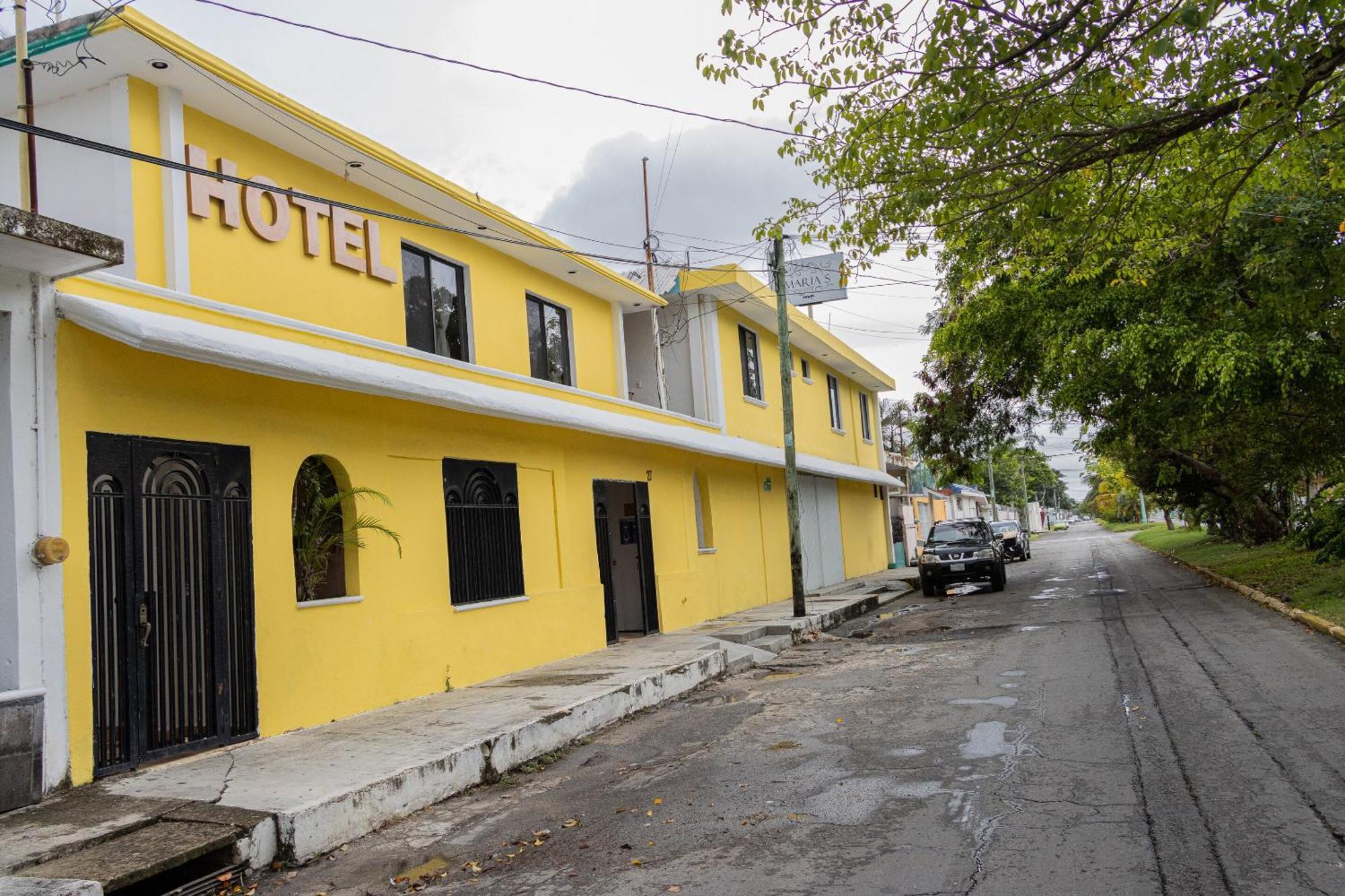 Oyo Hotel Marias,Aeropuerto Internacional De Chetumal Buitenkant foto